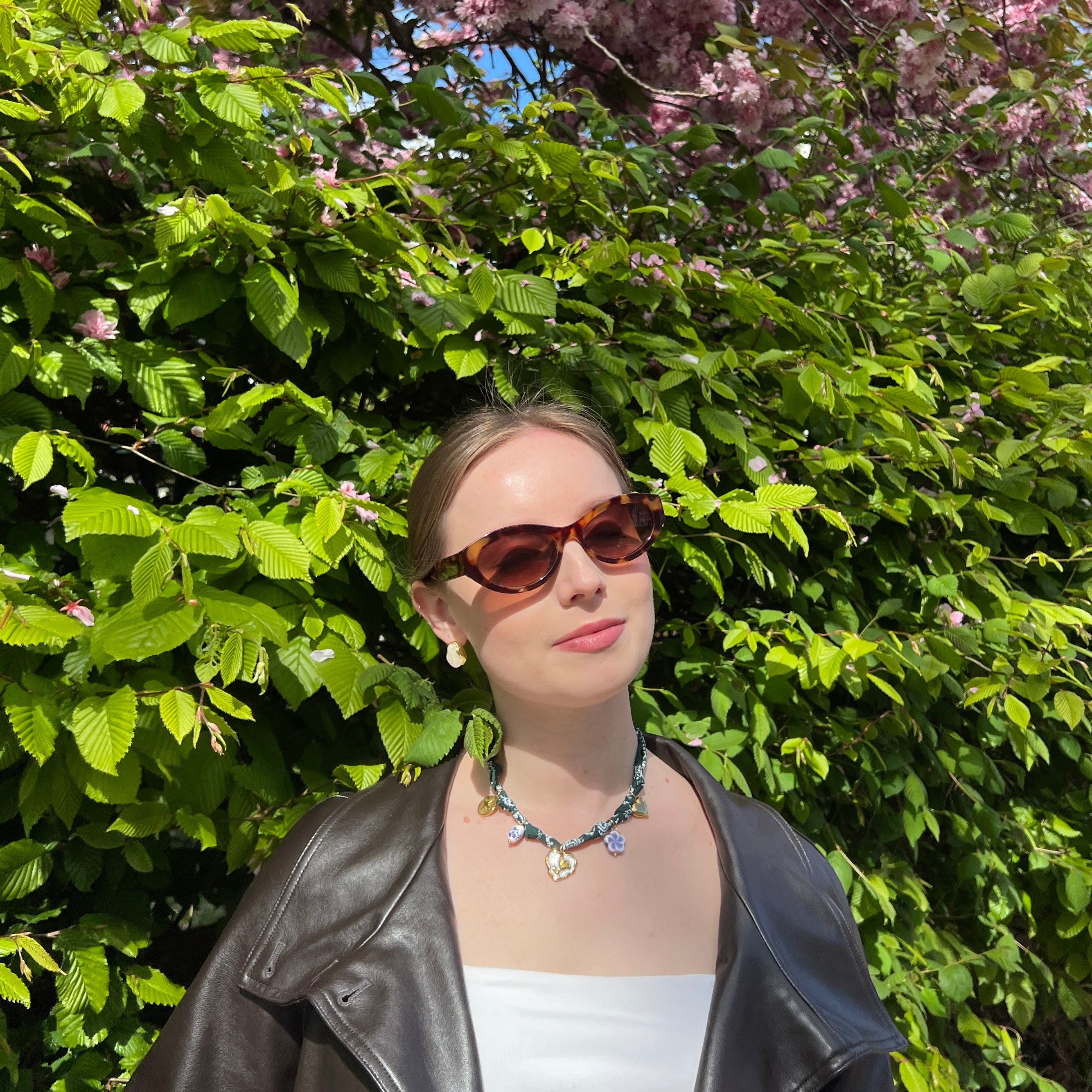 Rosa verde necklace