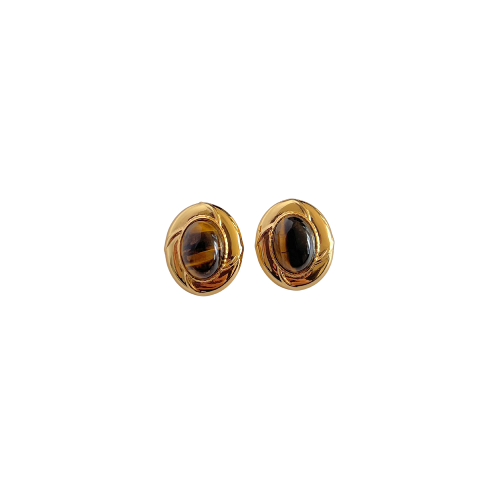 Chocolate earrings