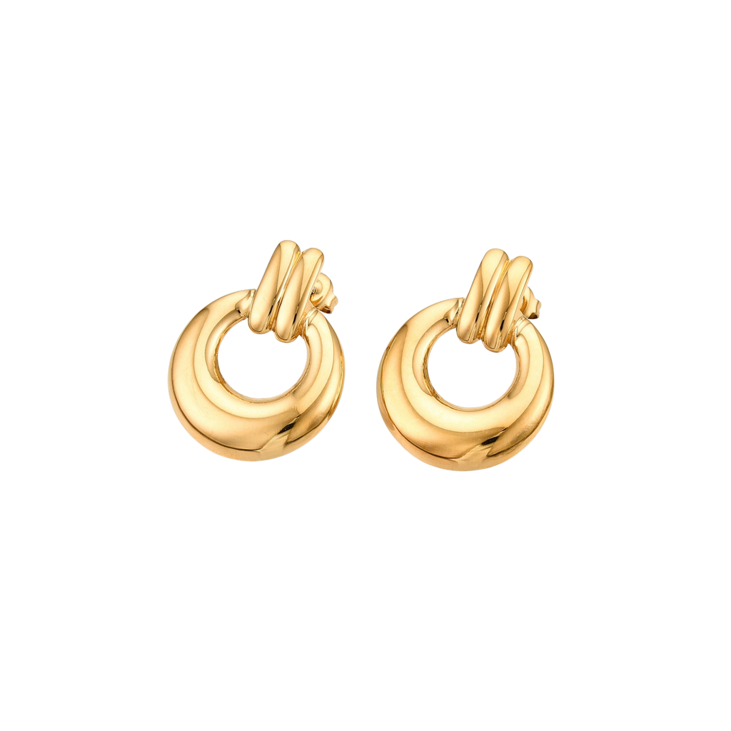 Mia golden earrings