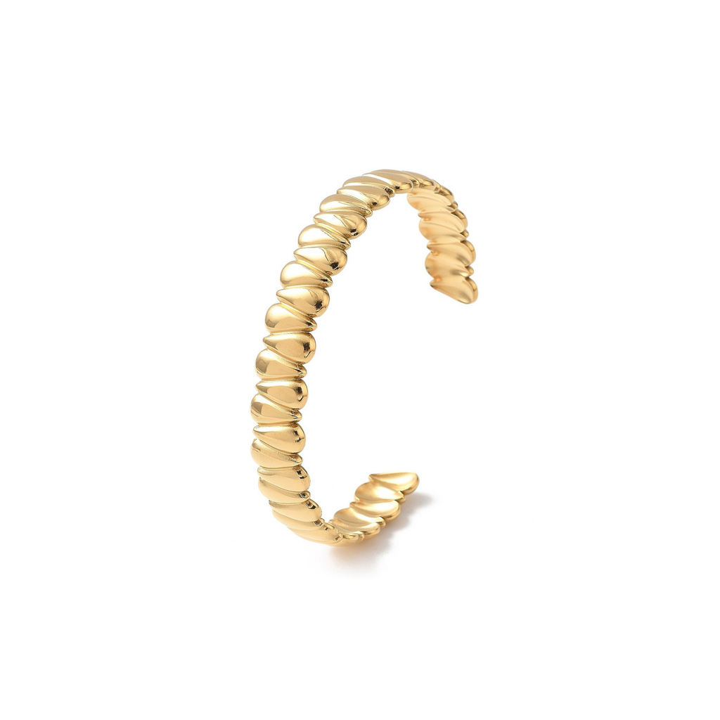 Lagrima golden bracelet