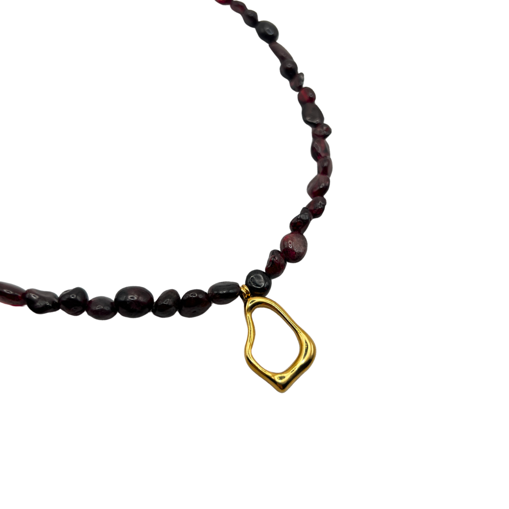 Granate necklace
