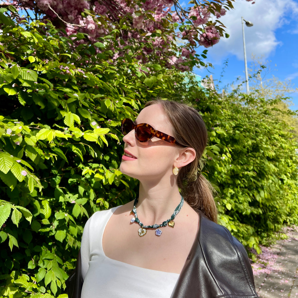 Rosa verde necklace