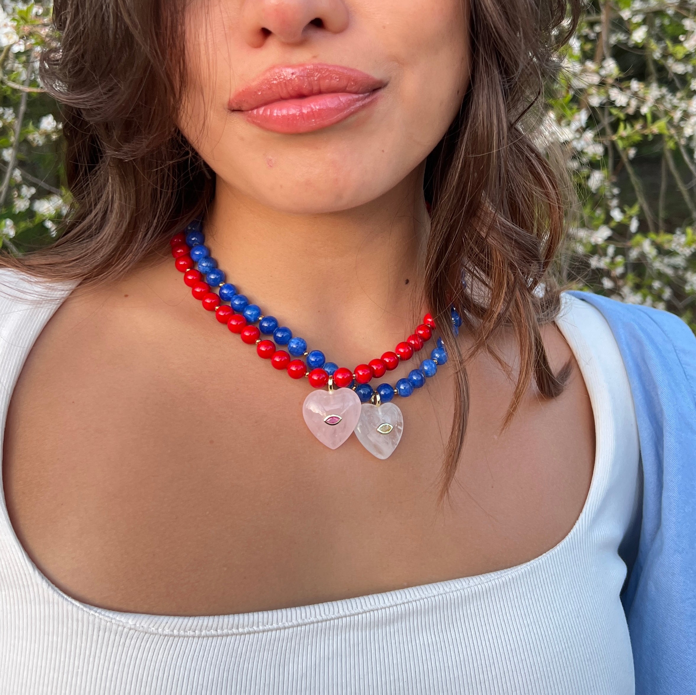 Azul corazón