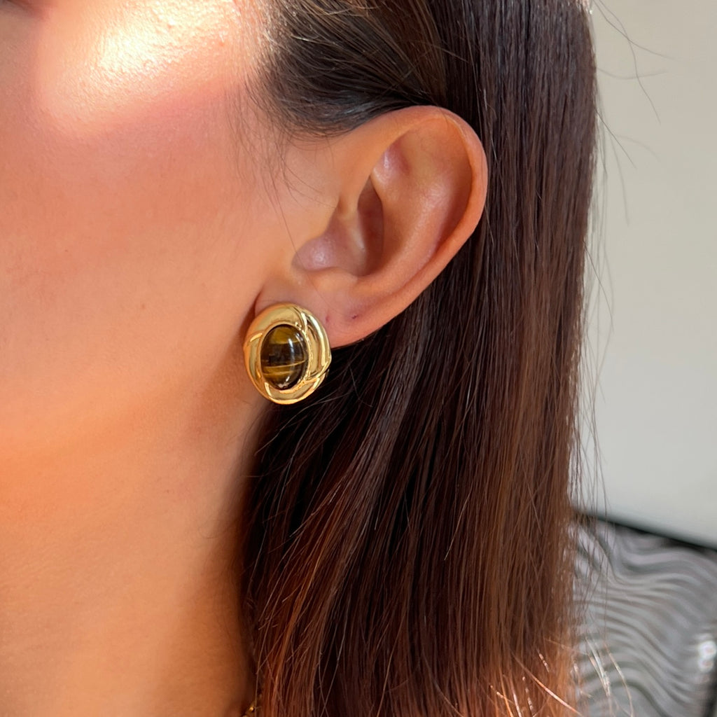 Chocolate earrings