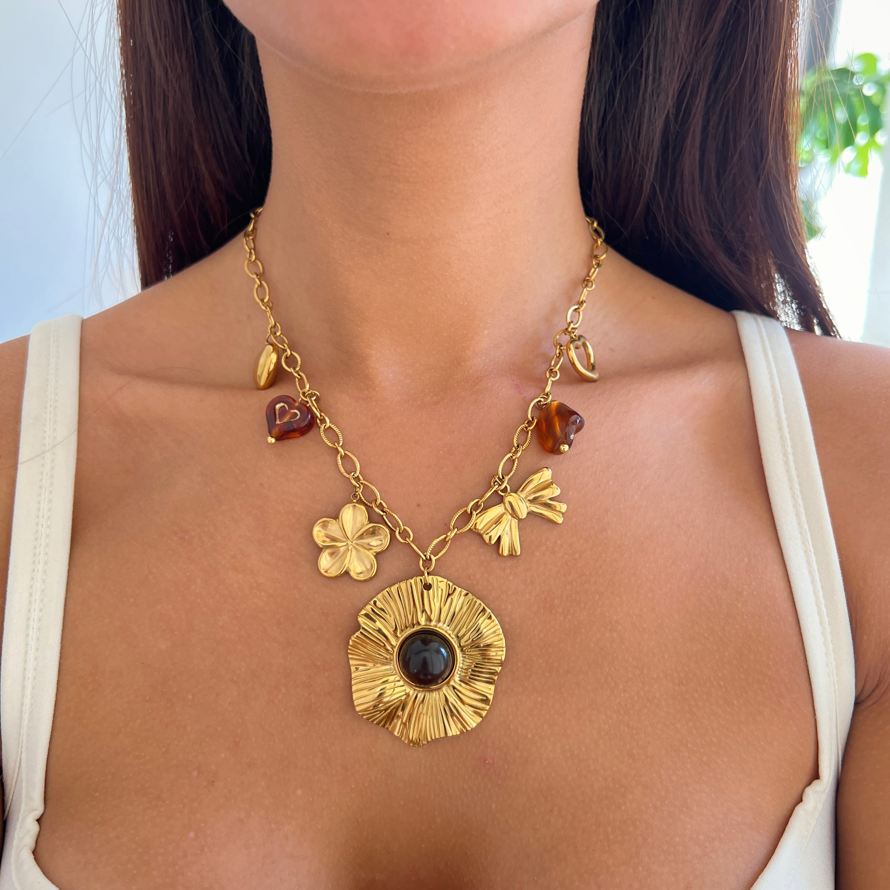 Cacao necklace