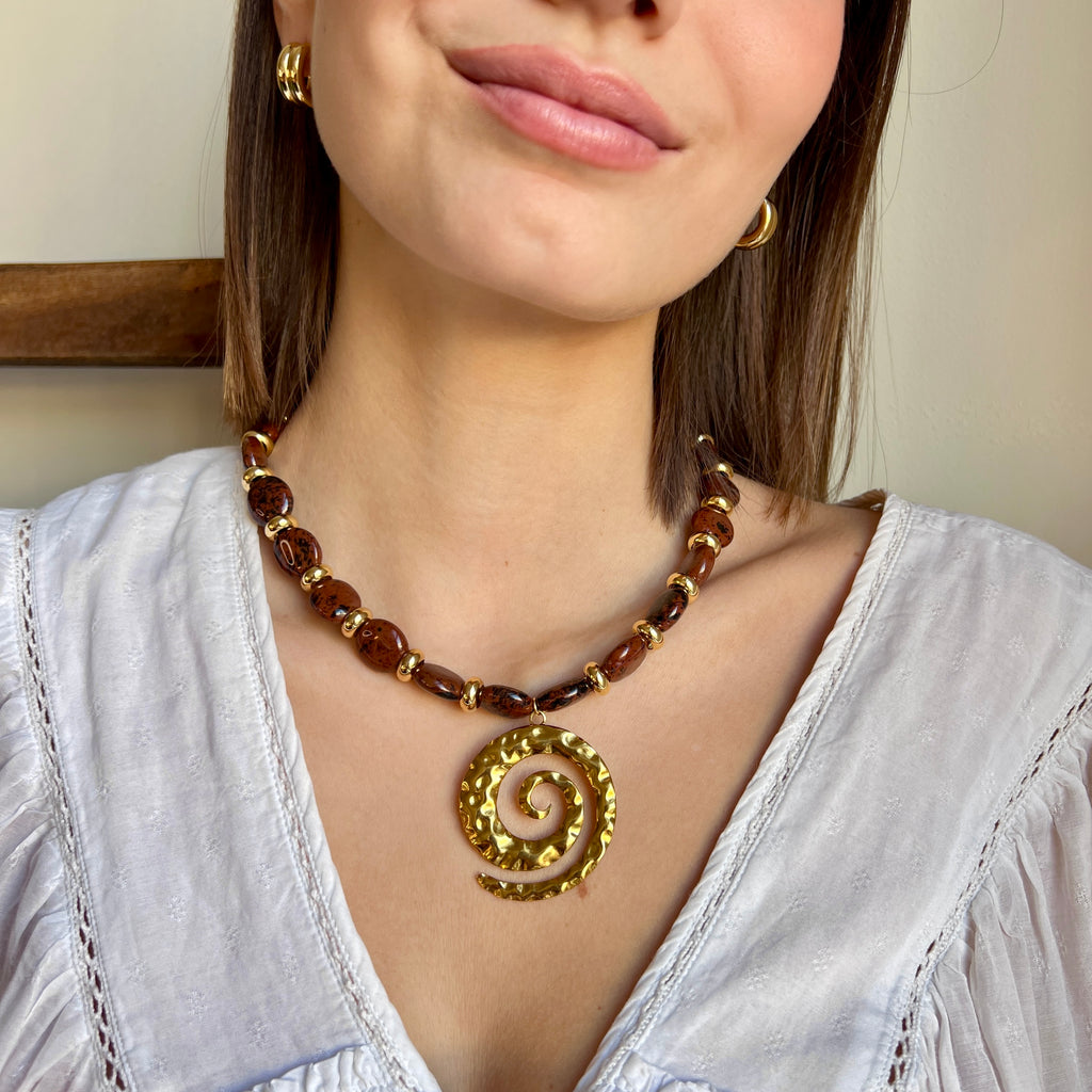 Caoba necklace